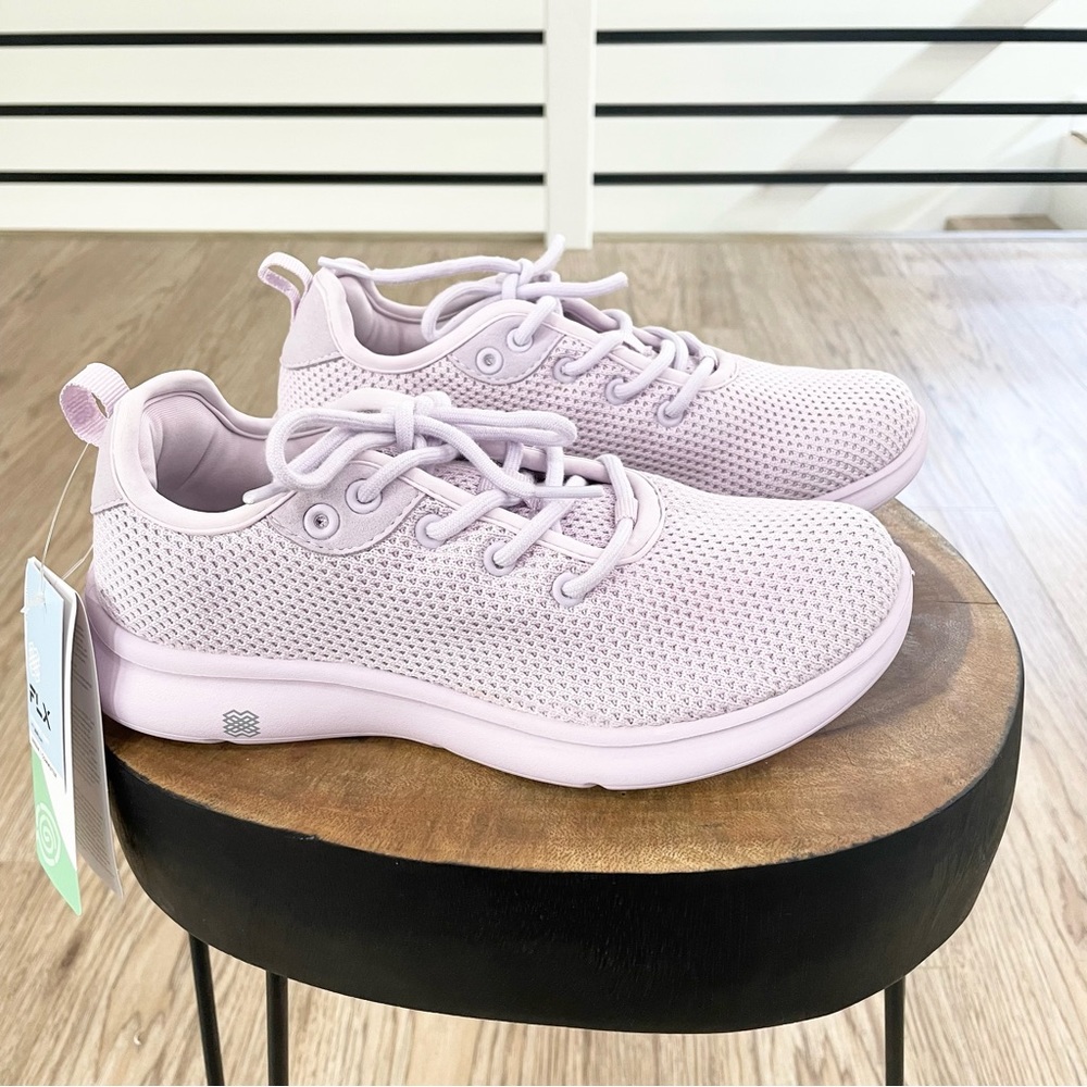 6 7 7W 7.5 11 pastel lavender purple, athletic mesh comfortable sneakers - Picture 8 of 17